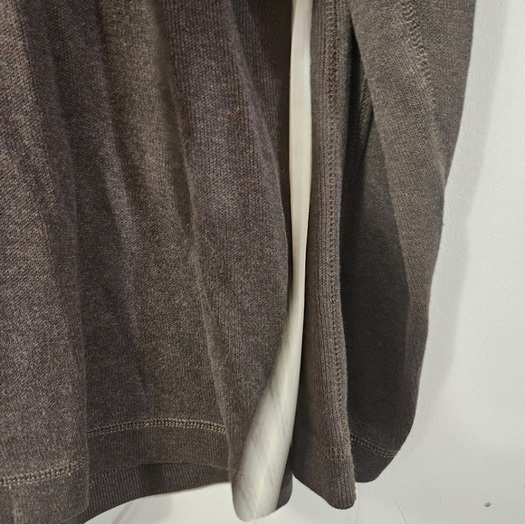 Banana Republic Brown Quarter Zip Seeater! - Picture 4 of 5